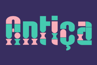 Antica: A Playful and Colorful Font for Editorial Design