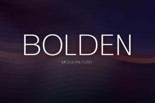 Boost Your Brand with Bolden: A Modern Sans Serif Font