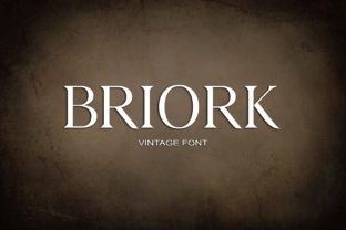 Briork: A Serif Font for Elegant Handmade Creations