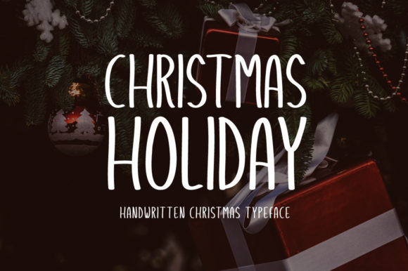 Christmas Holiday: A Sweet and Festive Script Font