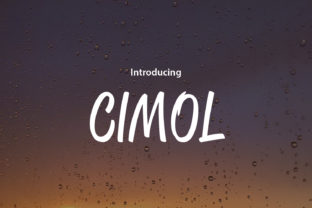Discover the Charm of Cimol: A Playful Script Font