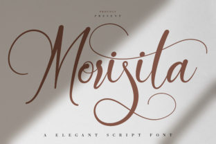 Discover the Charm of Morisita: A Modern Script Font