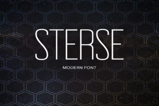 Discover the Charm of Sterse: A Unique Sans Serif Font