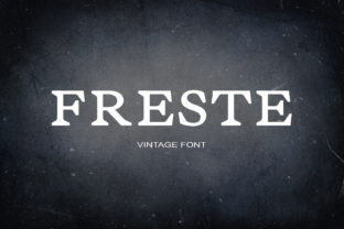 Discover the Classic Elegance of Freste: A Serif Font for Editorial Design
