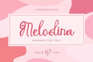 Discover the Elegance of Melodina Script Font