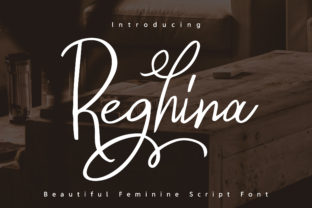 Discover the Elegance of Reghina Script Font