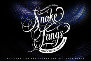 Discover the Unique Charm of SnakeFangs Font