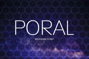 Discover the Versatile Elegance of Poral Font