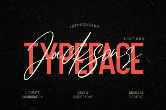 Discover the Versatility of Jacksons Duo Font