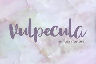 Discover Vulpecula: A Charming Handwritten Font for Your Next Project