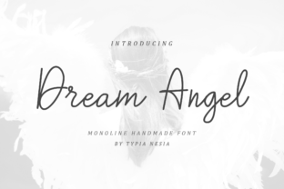 Dream Angel: A Romantic Handwritten Script Font for Web Design