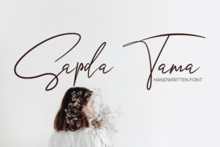 Elegant and Beautiful Sapda Tama Font