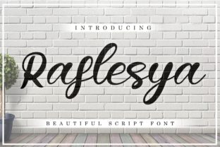 Elevate Your Web Design with Raflesya Script Font