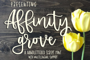 Enhance Your Brand with Affinity Grove: A Signature Font