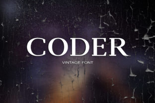 Enhance Your Brand with Coder: A Unique Vintage Font