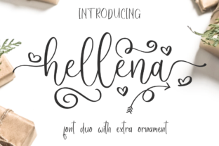 Enhance Your Brand with Hellena: A Charming Script Font