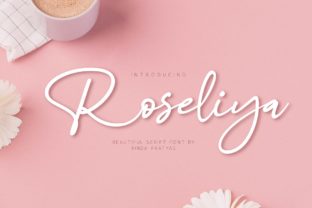 Enhance Your Brand with Roseliya: A Sweet and Cool Handwritten Font