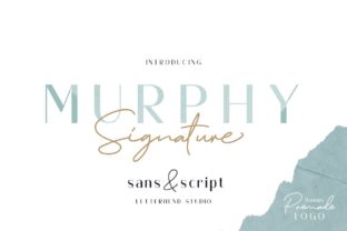 Enhance Your Brand with the Charming Murphy Font Duo