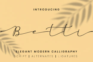 Enhance Your Web Design with Betti Script Font