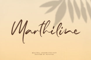 Enhance Your Web Design with Marthiline Font
