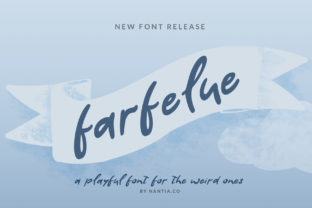 Farfelue: A Fun and Cool Handwritten Font for Modern Brands