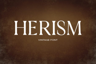 Herism: A Classic Serif Font for Elegant Branding