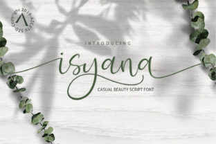 Isyana Script: A Charming Font for Crafters and Creators