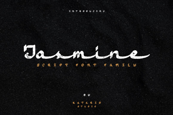 Jasmine Script: A Unique Font for Elegant Branding