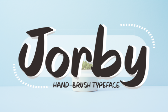 Jorby: A Whimsical Handwritten Font for Editorial Design