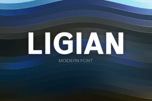 Ligian: A Modern Sans Serif Font for Editorial Design