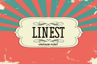 Linest: A Retro Serif Font for Editorial Charm
