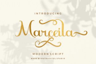 Marceila: A Modern Script Font for Elegant Web Design