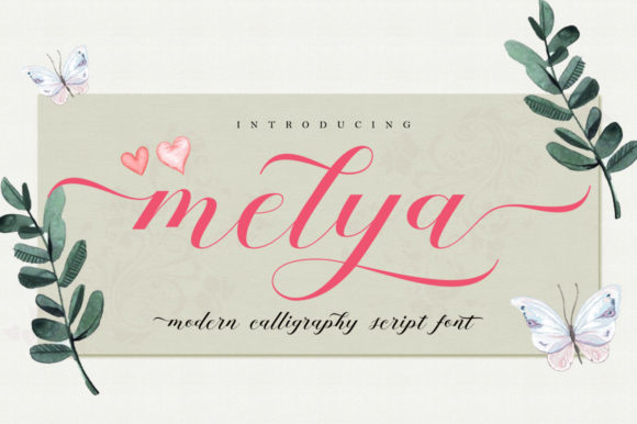 Melya: A Charming Script Handwritten Font for Elegant Branding
