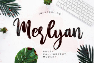 Merlyan: Elevate Your Brand with Elegant Hand-Brushed Calligraphy