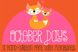 October Days: The Perfect Autumn Font for Your Campaign