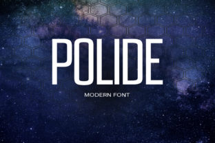 Polide: The Futuristic Font for Modern Branding