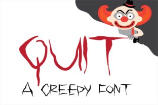 Quit: The Perfect Creepy Handwritten Font for Unique Web Design