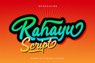 Rahayu Script: A Bold and Stylish Handwritten Font
