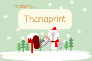 Thanaprint: A Welcoming Serif Font for Engaging Campaigns