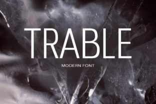 Trable: A Simple and Friendly Sans Serif Font for Branding