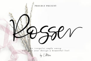 Unlock Creativity with Rosse: The Perfect Script Handwritten Font